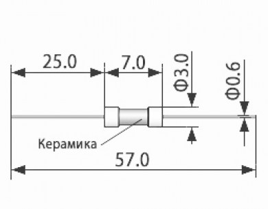 ВП4-1 0.5А предохранители РАДИОДЕТАЛЬ даташит схема