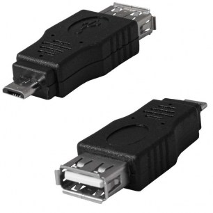USB2.0 A(f)-micro USB B(m) разъем