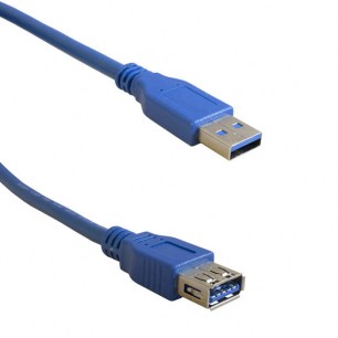 USB3.0 A(m)-USB A(f) Bl 1.8m компьютерные шнуры