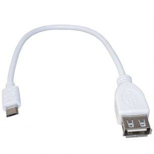 USB2.0 A(f)-micro USB B(m) W 0.2m компьютерные шнуры