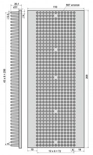 И-120 269х110х20 охладитель ЛИГРА даташит схема