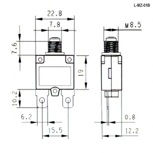 L-MZ-01B 20A-B автоматические выключатели RUICHI даташит схема