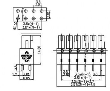 15EDGB-3.5-02P-14-00Z(H) клеммники degson DEGSON даташит схема