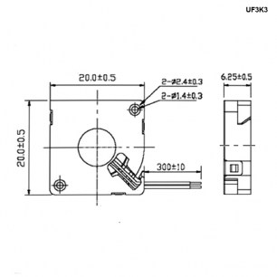 UF3K3-700 вентилятор RUICHI даташит схема