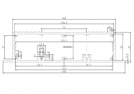 Z35B-7 (100x161x46) корпус для рэа ZTM-ELECTRO даташит схема