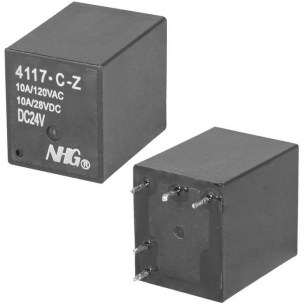 4117-C-Z-10A-24VDC-1.0 реле электромагнитное