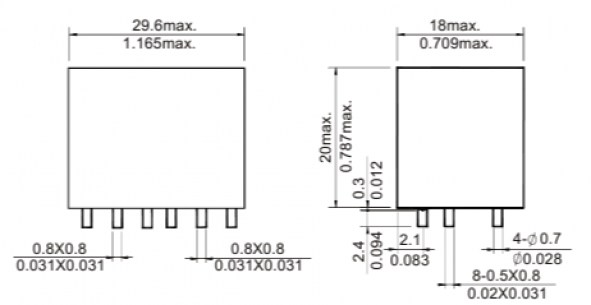 4117-2-2W-Z-10A-12VDC-1.0 реле электромагнитное FORWARD даташит схема