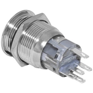 LAS1-AGQ-11ZE/B/N on-on антивандальная кнопка фото 3 схема