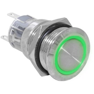 LAS1-AGQ-11ZE/G/N on-on антивандальная кнопка фото 2 схема