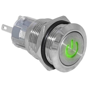 LAS1-AGQ-11DT/G/N on-(on) антивандальная кнопка фото 2 схема