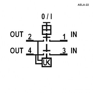 AELA-22 переключатель кнопочный RUICHI даташит схема