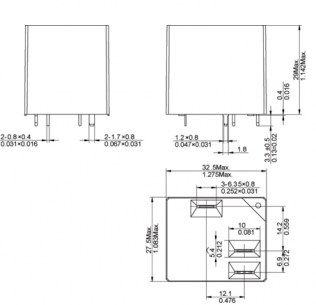 NT91L-L-50-A-S-12-1.5-D реле электромагнитное FORWARD даташит схема