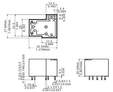 Электромагнитные реле NT90-RHCS-DC24V-SB-0.9 FORWARD даташит схема