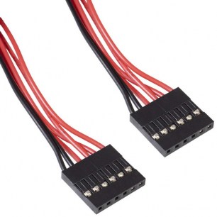 BLS-6 *2 AWG26 0.3m межплатные кабели питания