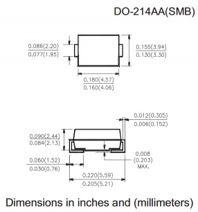 ES2J диод ультрабыстродействующий MIC схема фото