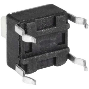 KAN0611-0731W 6x6x7.3 mm тактовая кнопка фото 3 схема