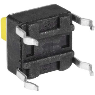 KAN0611-0731Y 6x6x7.3 mm тактовая кнопка фото 3 схема