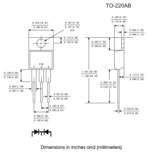 MUR1040CT диод ультрабыстродействующий MIC даташит схема