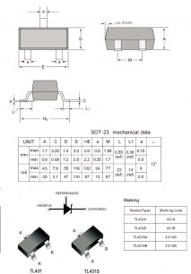 TL431 микросхема питания CTK даташит схема