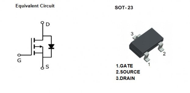 IRLML5203TRPBF(KUU) транзистор KUU даташит схема