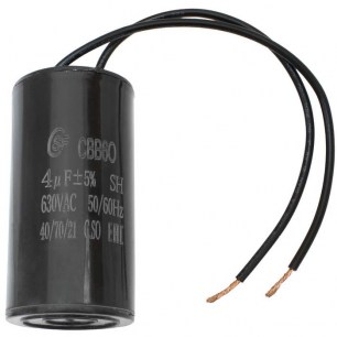 CBB60 4uF 630V WIRE (SAIFU) конденсатор пусковой