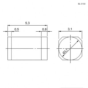 BL-3150 датчики наклона RUICHI даташит схема