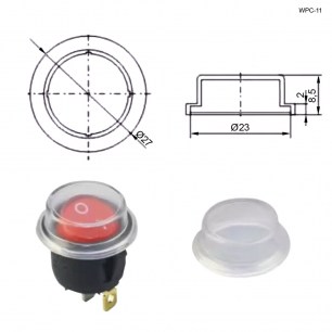 WPC-11 (24mm) клавишный переключатель RUICHI даташит схема