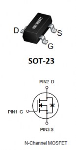 IRLML6244 транзистор HXY даташит схема