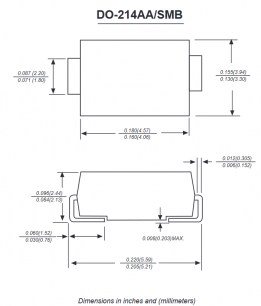 SS310B диод шоттки KUU даташит схема