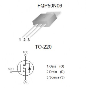 FQP50N06 транзистор JSMSEMI даташит схема