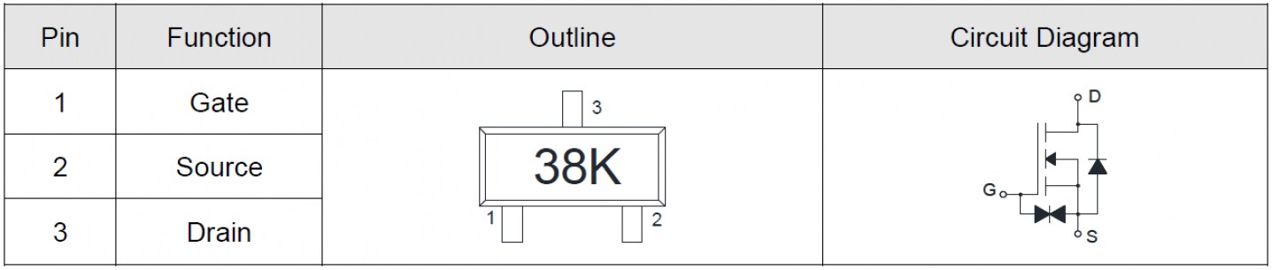 ES138K транзистор Elecsuper даташит схема