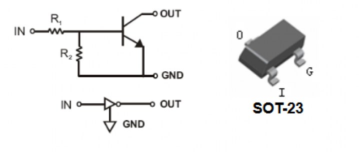 DTC143ZCA биполярный транзистор SLKOR схема фото