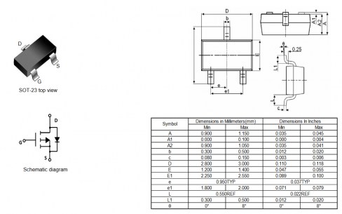 SL40P05Y транзистор SLKOR даташит схема