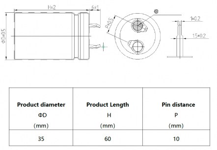 HP-2R7-J367VYJ33 ионистор KAMCAP даташит схема