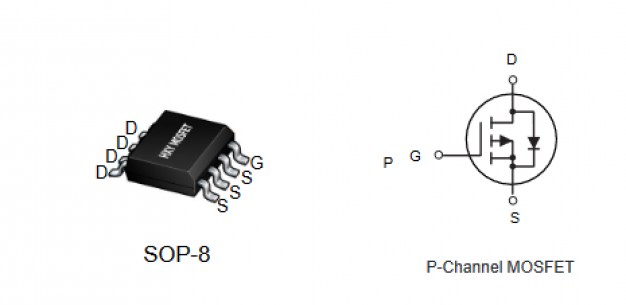 FDS9435A транзистор HXY даташит схема