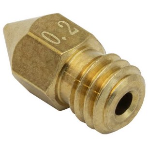 B-MK8-1.75-0.2 сопло 3d принтера фото 2 схема