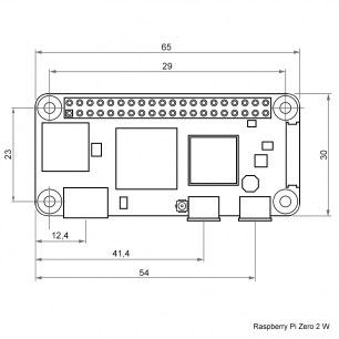 Raspberry Pi Zero 2 W одноплатные и мини компьютеры Raspberry Pi даташит схема