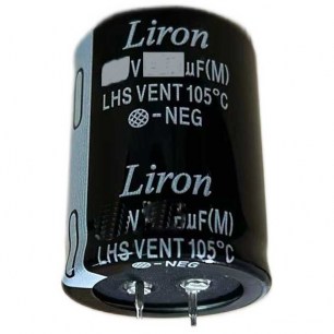 330 UF 250V 105*C 25*30 Liron конденсатор электролитический