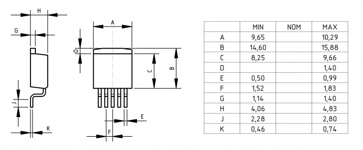 LM2576SX-5.0 микросхема питания даташит схема