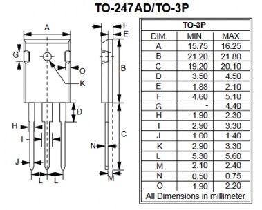 MBR40200PT диод шоттки Senocn даташит схема