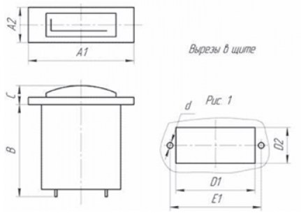 М4247 50-0-50МК приборы постоянного тока  даташит схема