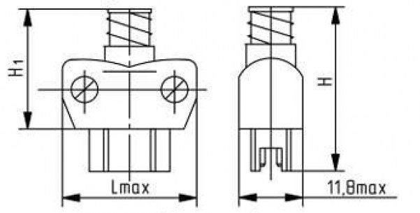 РШ2НП-1-23 разъем  даташит схема