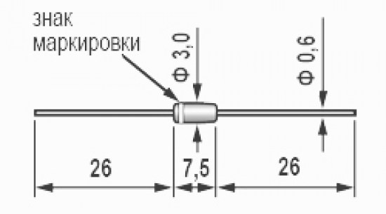 2С222Ж диод стабилитрон  даташит схема