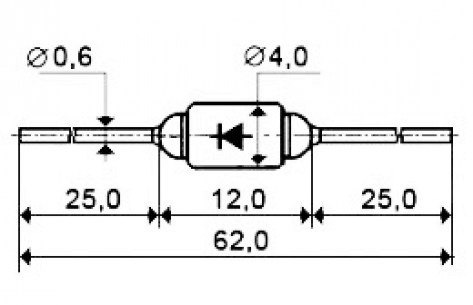 Д104 низковольтный диод  даташит схема