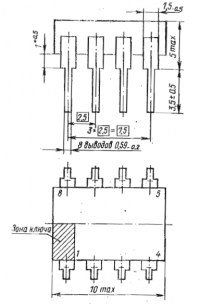 К1102АП7 микросхема  даташит схема