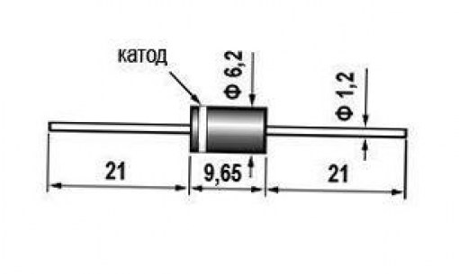 КД226Б низковольтный диод СЗТП даташит схема