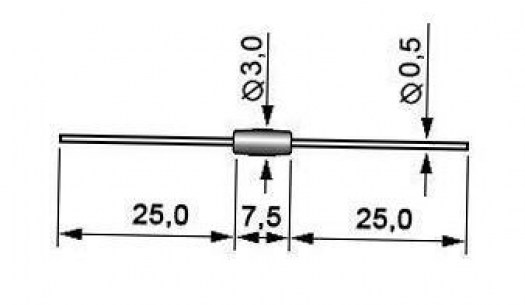 КД512Б низковольтный диод  даташит схема