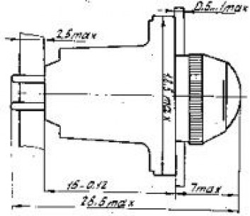 МФС-1 красный светоарматура  даташит схема