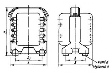 ТН 4-127/220-50 трансформаторы 50гц  даташит схема