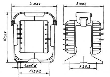 ТПП 283-127/220-50 трансформатор  схема фото